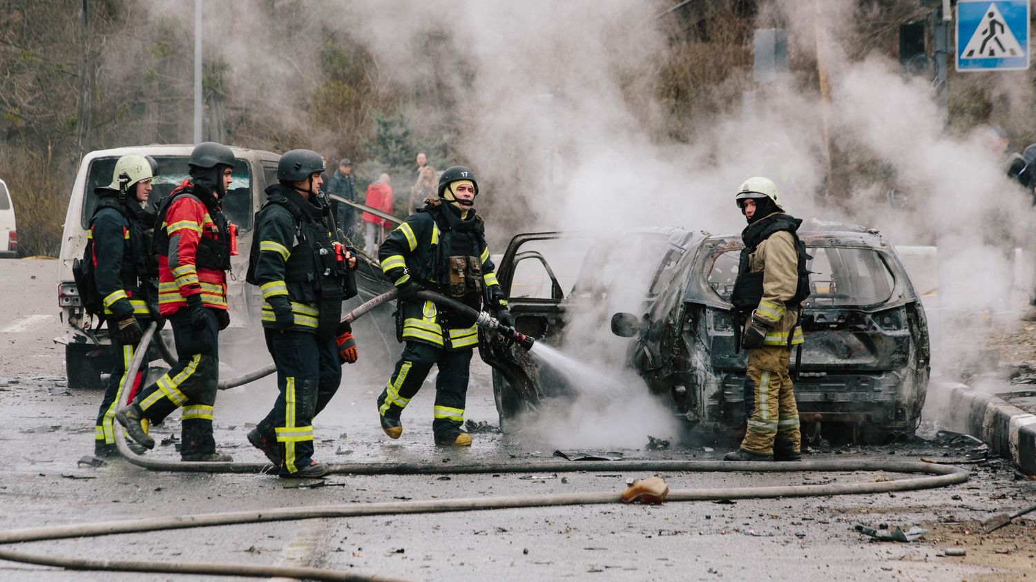 L'Ukraine visée par près de 500 drones et missiles russes en plein jour en moins de 24 heures