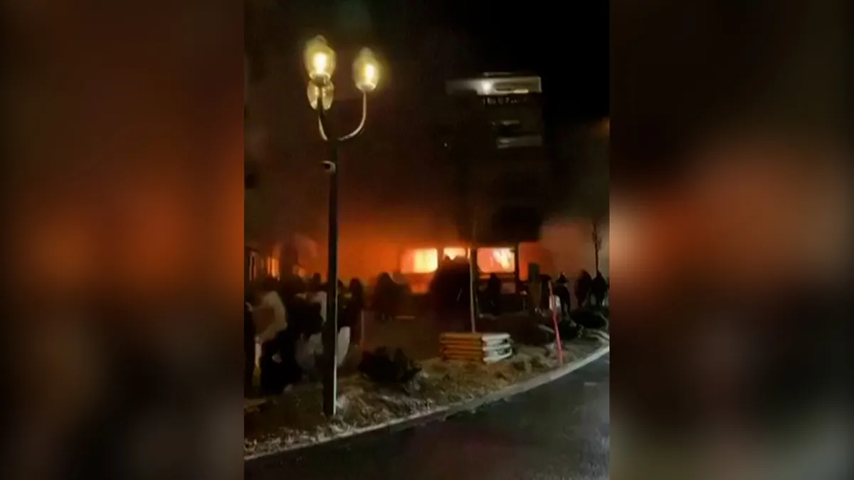 At least 10 killed in an explosion at Swiss ski resort town