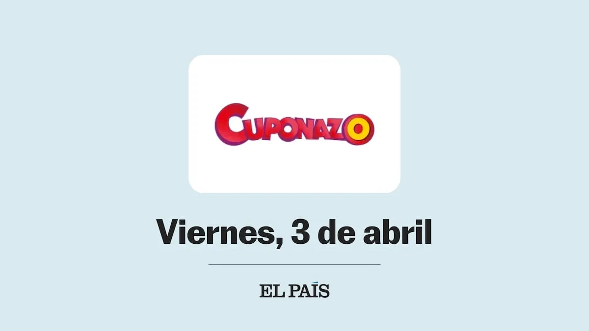 Cuponazo de la ONCE: comprobar sorteo del viernes 3 de abril 