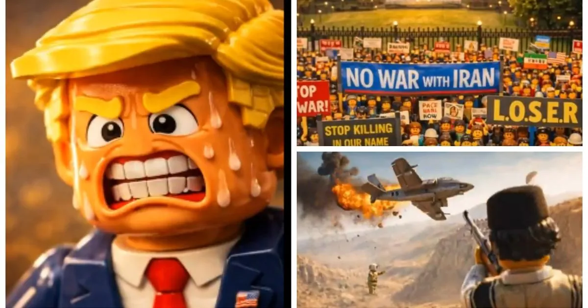 «L.O.S.E.R», Affaire Epstein, «Make Iran Great Again» : comment l’Iran utilise l’IA et les Lego pour «troller» les États-Unis