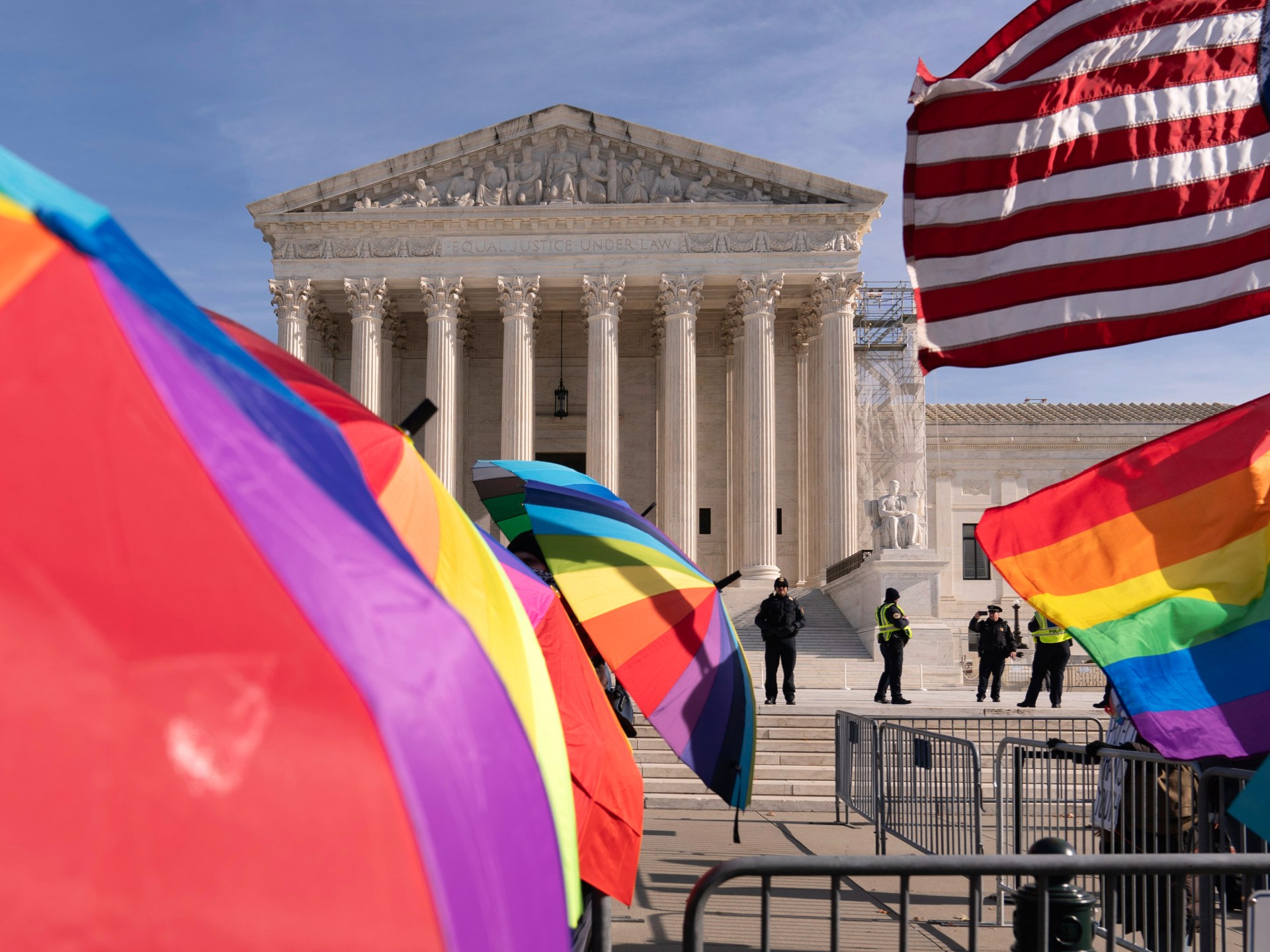 US federal employees file complaint against Trump’s anti-transgender policy