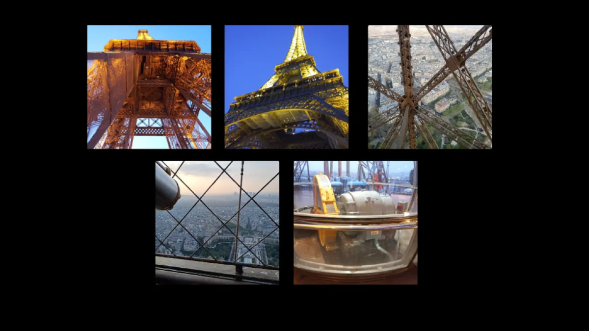 Las entrañas de la Torre Eiffel