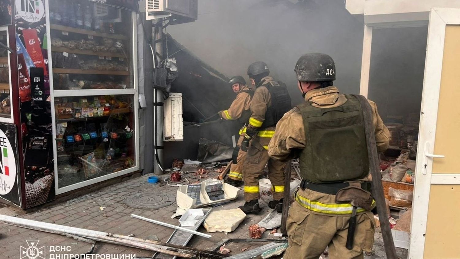 Guerre en Ukraine : au moins cinq morts et 19 blessés dans une attaque russe sur un marché dans le centre-est du pays