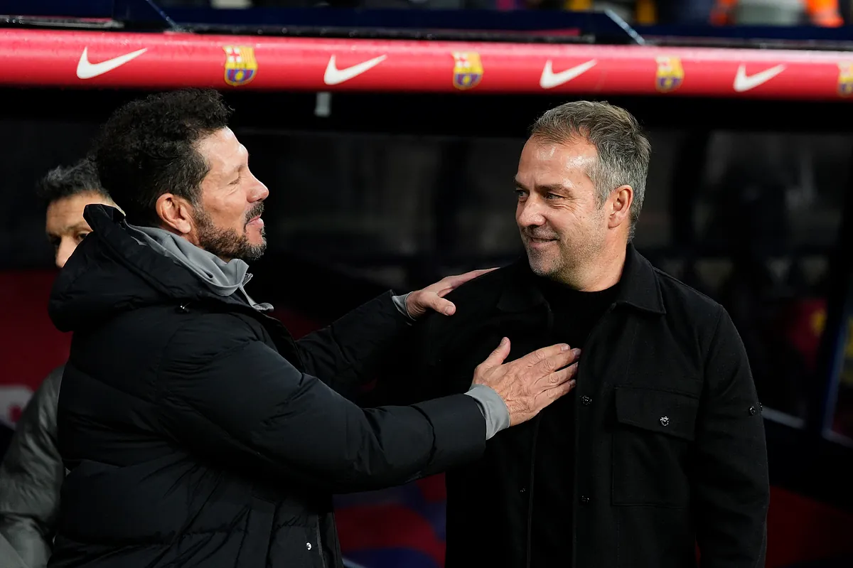 Simeone y Flick, queridos enemigos: "Diego le tiene en alta estima"