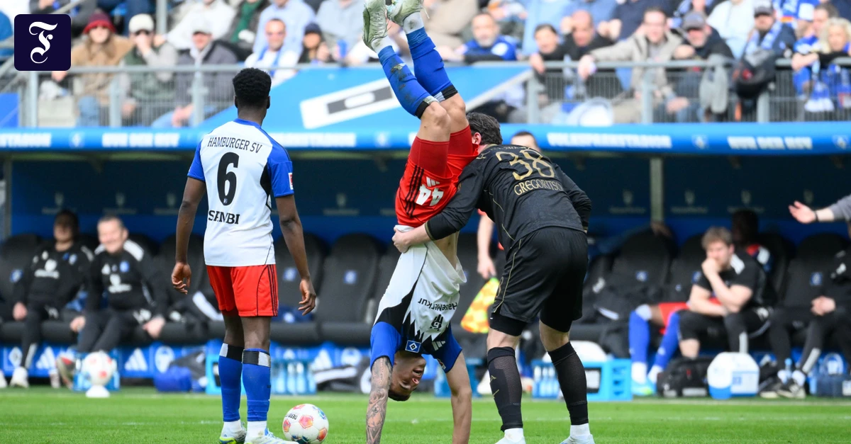 1:1 gegen Augsburg: Hamburg rennt und belohnt sich nicht