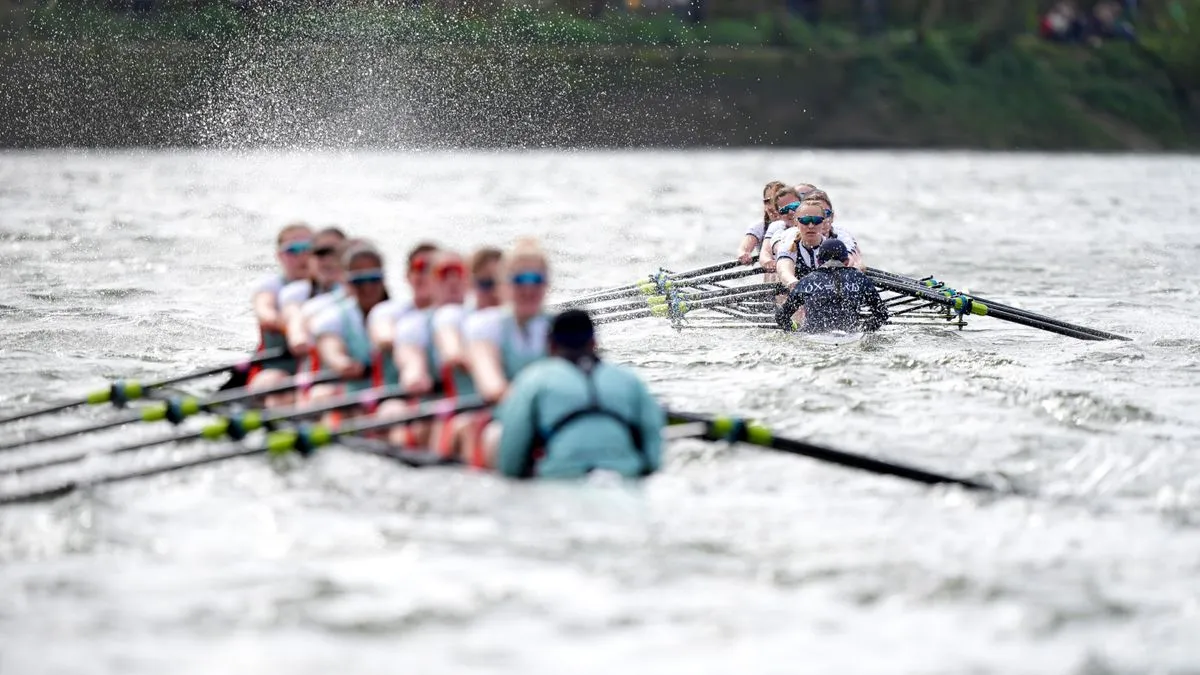 Rudern: Lilli Freischem siegt mit Oxford im legendären Boat Race