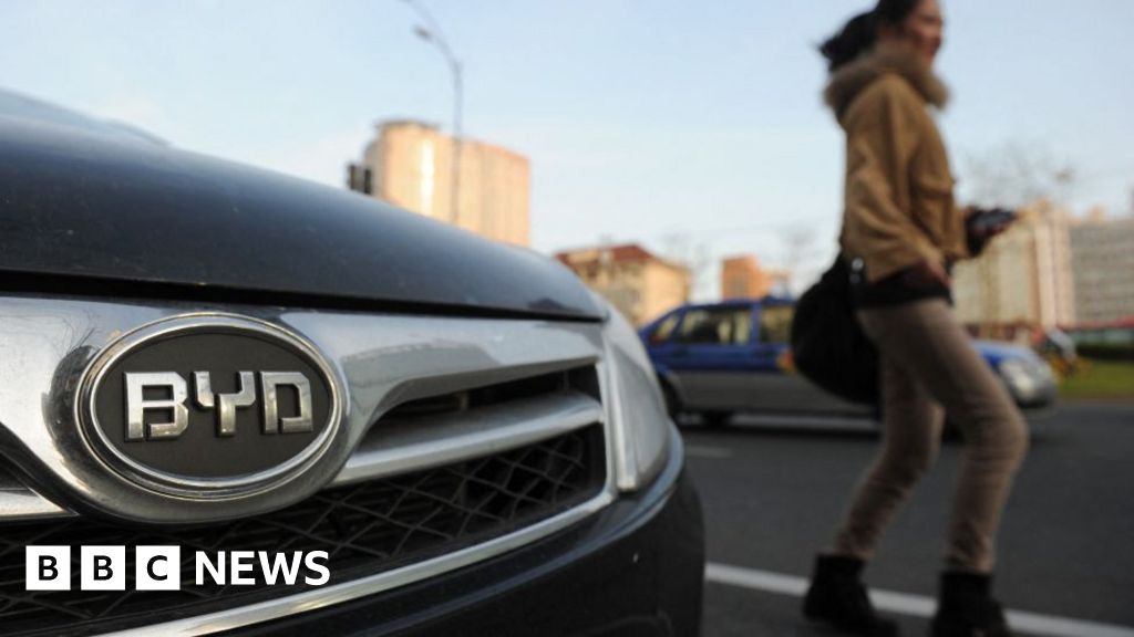 China's BYD set to overtake Tesla as world's top EV seller