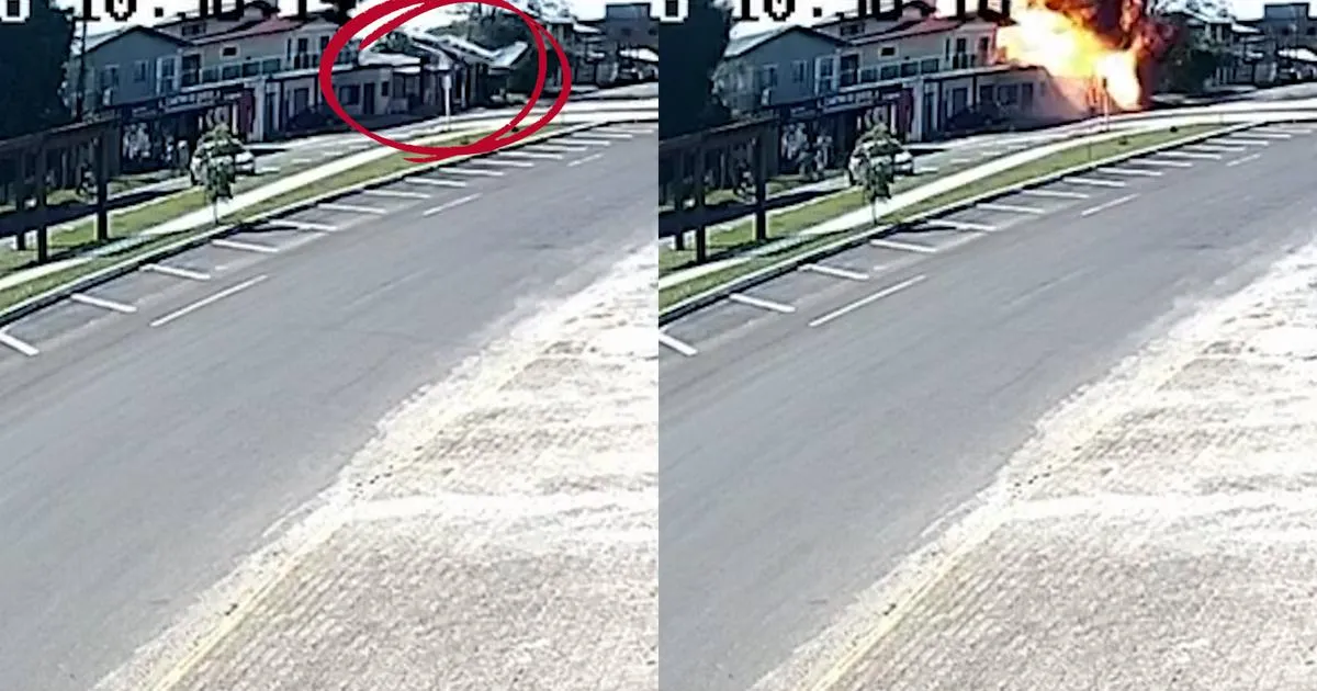 Brésil: les images impressionnantes du crash mortel d’un jet privé sur un restaurant