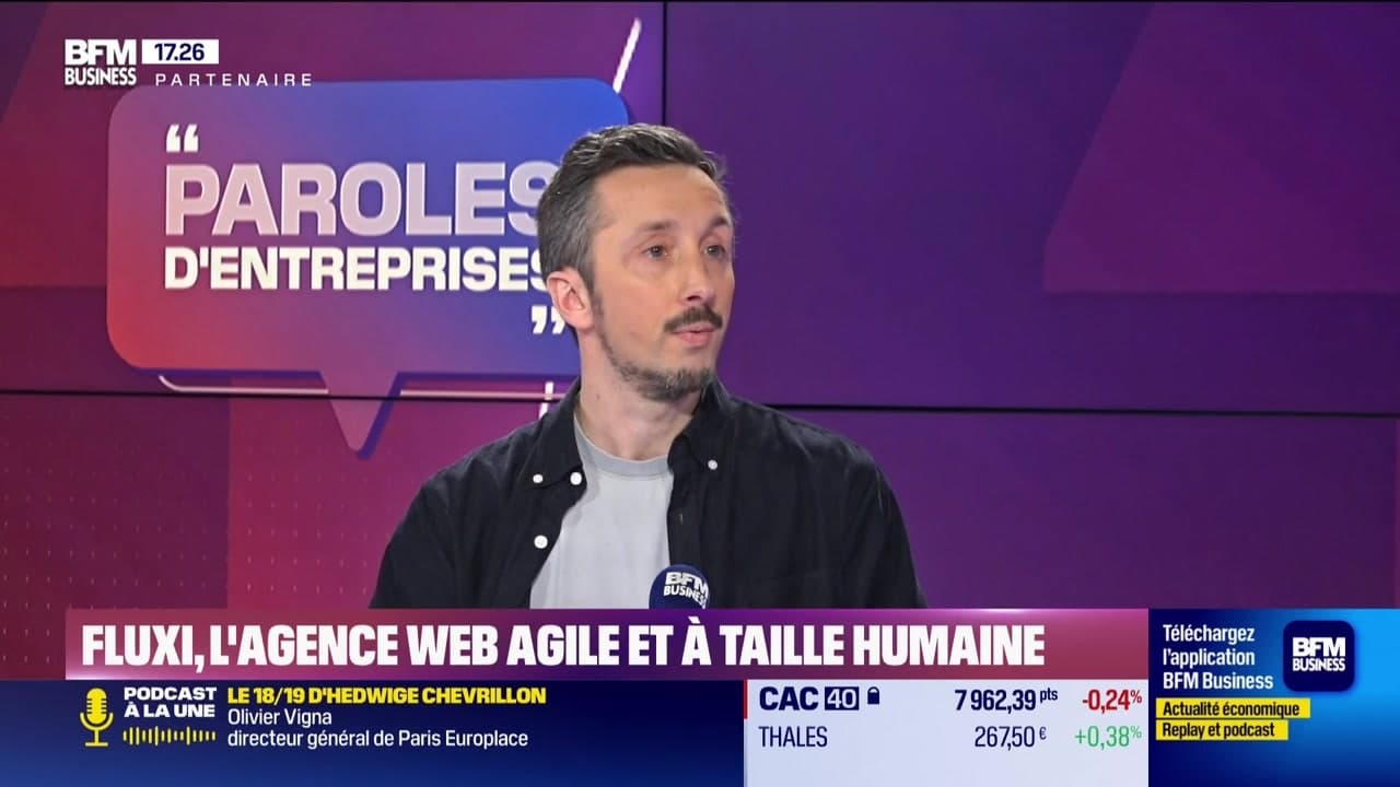 Thibaut Caroli (Fluxi) : Fluxi, l'agence web agile et à taille humaine - 04/04