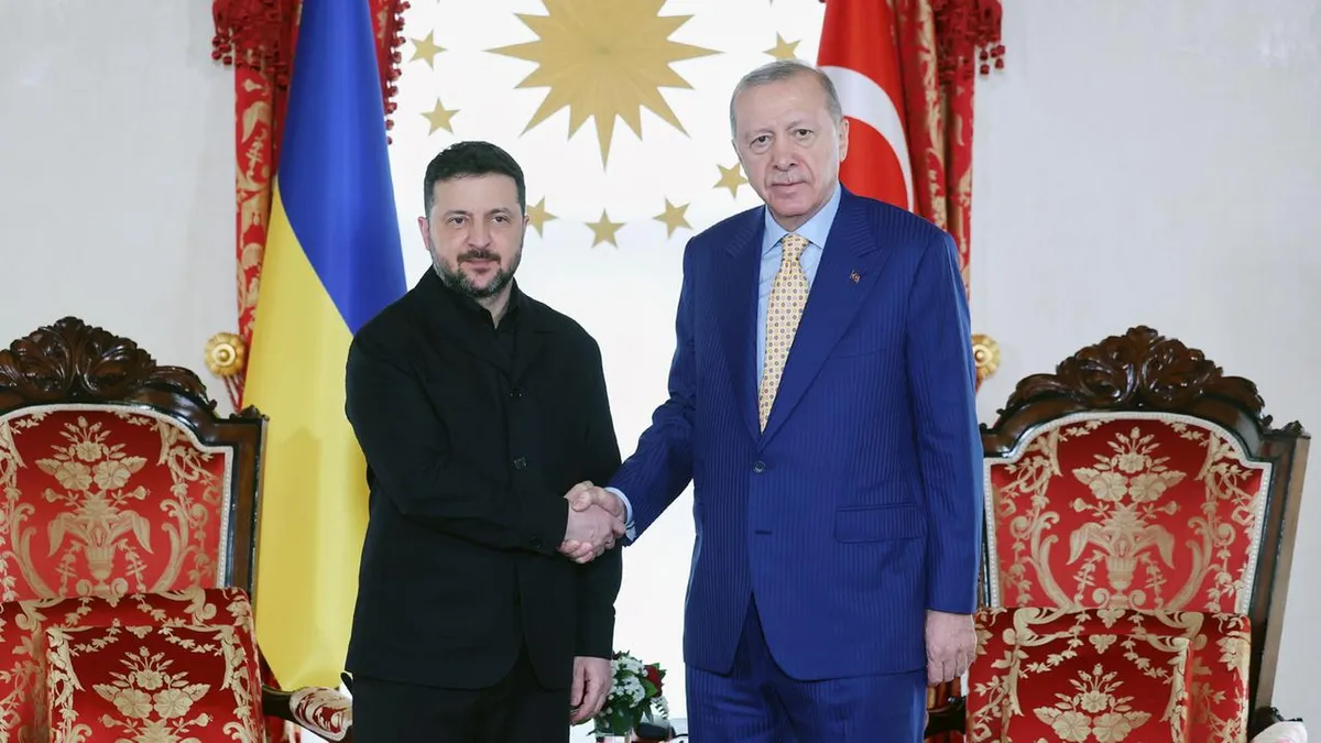Selenskyj zu Treffen mit Erdoğan: Ukraine und Türkei bauen Sicherheitskooperation aus