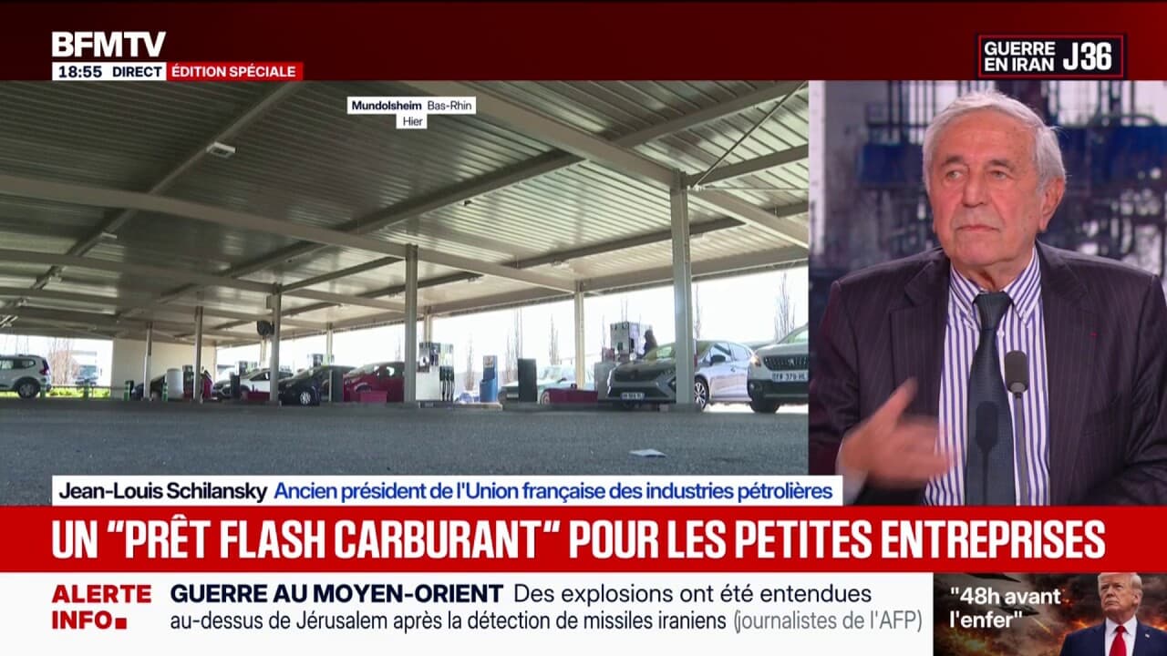 "Prêt flash carburant" pour soutenir les petites entreprises: pour Jean-Louis Schilansky, ancien président de l'Union française des industries pétrolières, "ce sont des mesures homéopathiques"