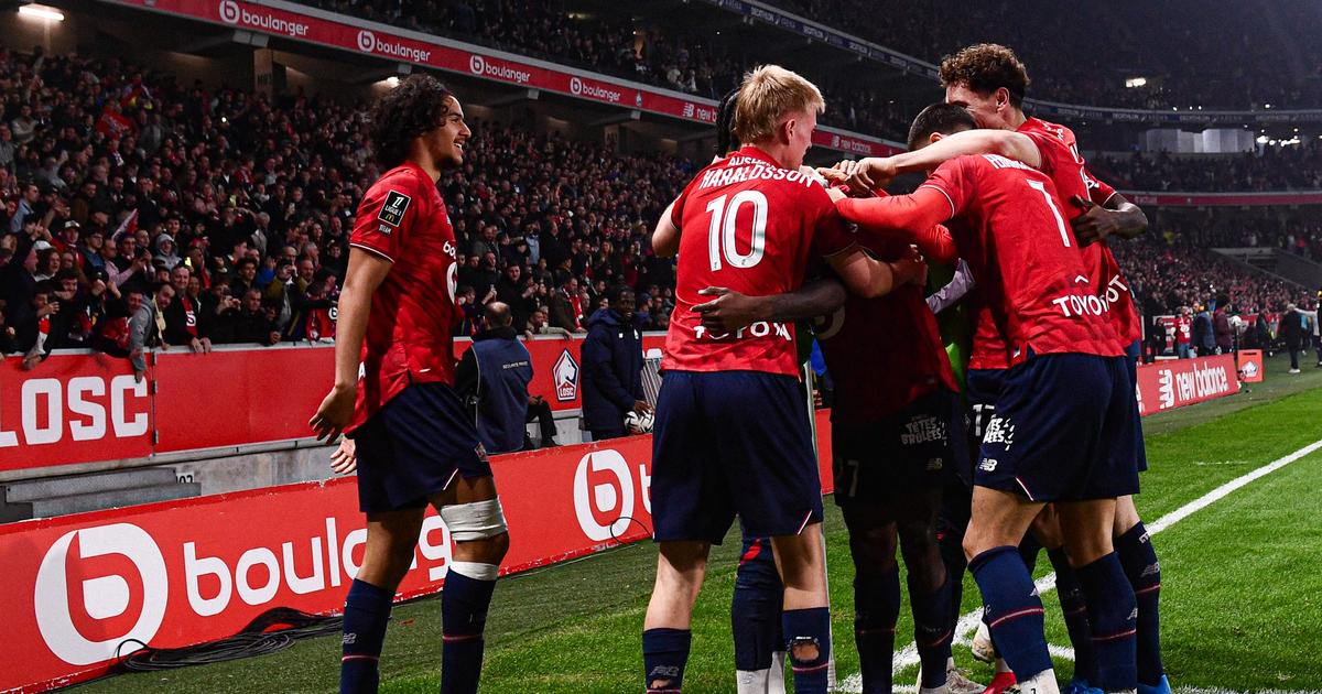 Ligue 1 : Lille écrase Lens dans le derby du Nord et grimpe sur le podium