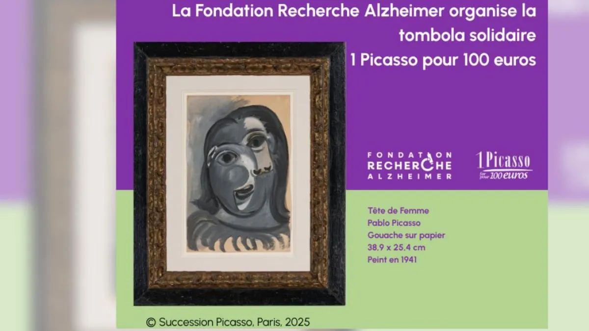 Un Picasso por 100 euros a cambio de luchar contra el alzheimer