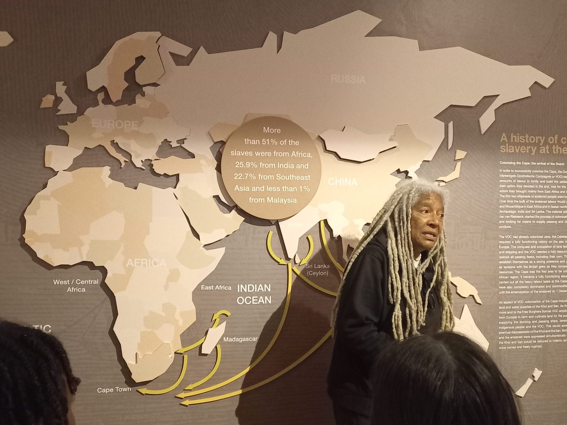 South African activist uses history to highlight ongoing injustice