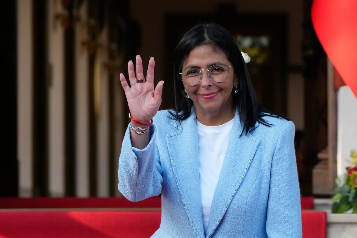Delcy Rodríguez, tres meses en la presidencia de Venezuela bajo la mirada de Trump