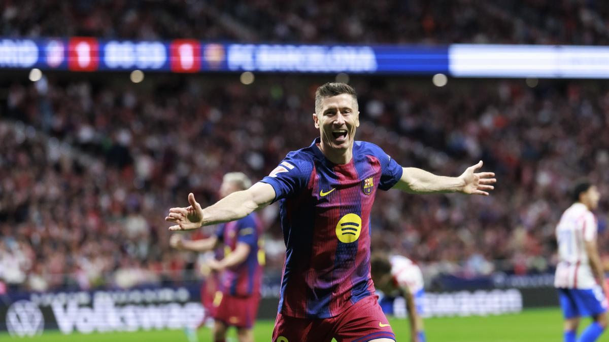 
                        El Barça da un golpe a la Liga tras ganar al Atlético en el Metropolitano
                    