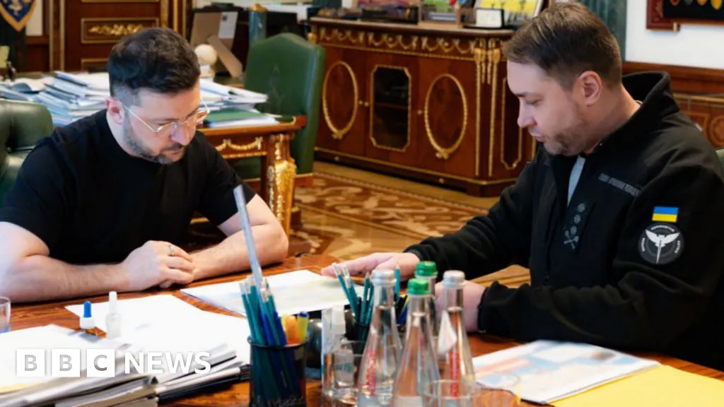 Zelensky names spy chief to head presidential office