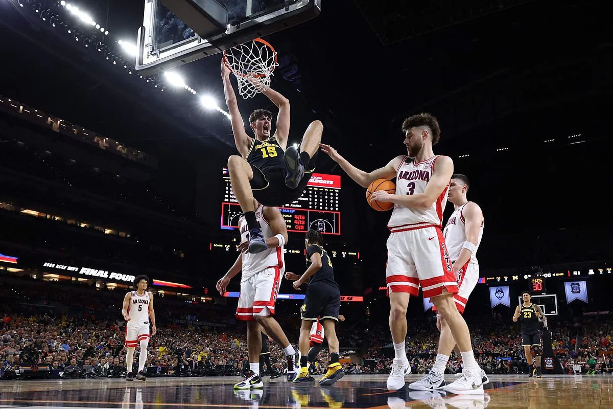 Aday Mara se doctora y mete a Michigan en la final del 'March Madness' contra UConn