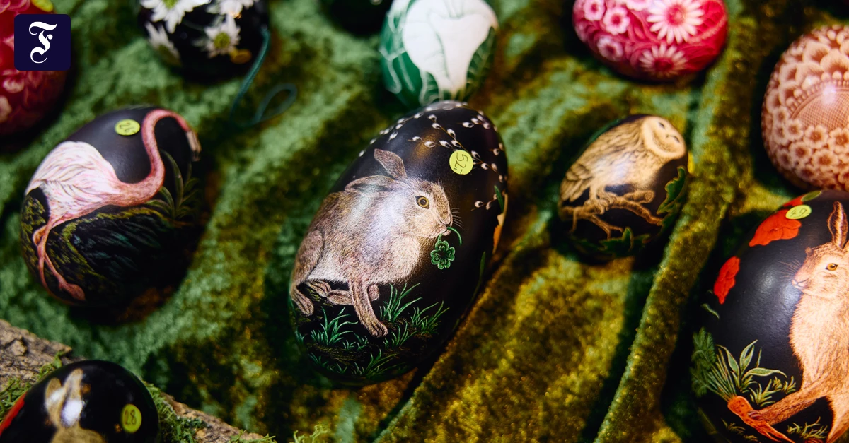 Eierkunst: Ostern, fein in Schale