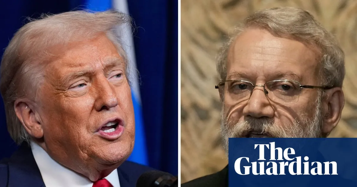 Iranian officials warn Trump not to cross ‘red line’ over threats to intervene in protests