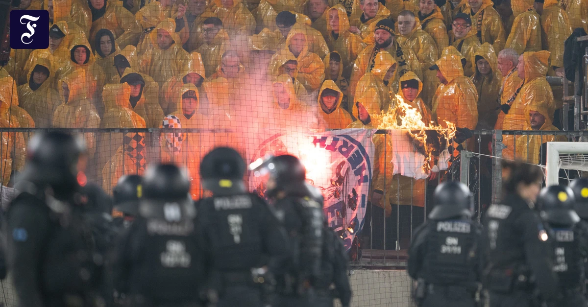 Eklat beim Zweitligaspiel: Das sind die Folgen des Eklats bei Dresden gegen Hertha