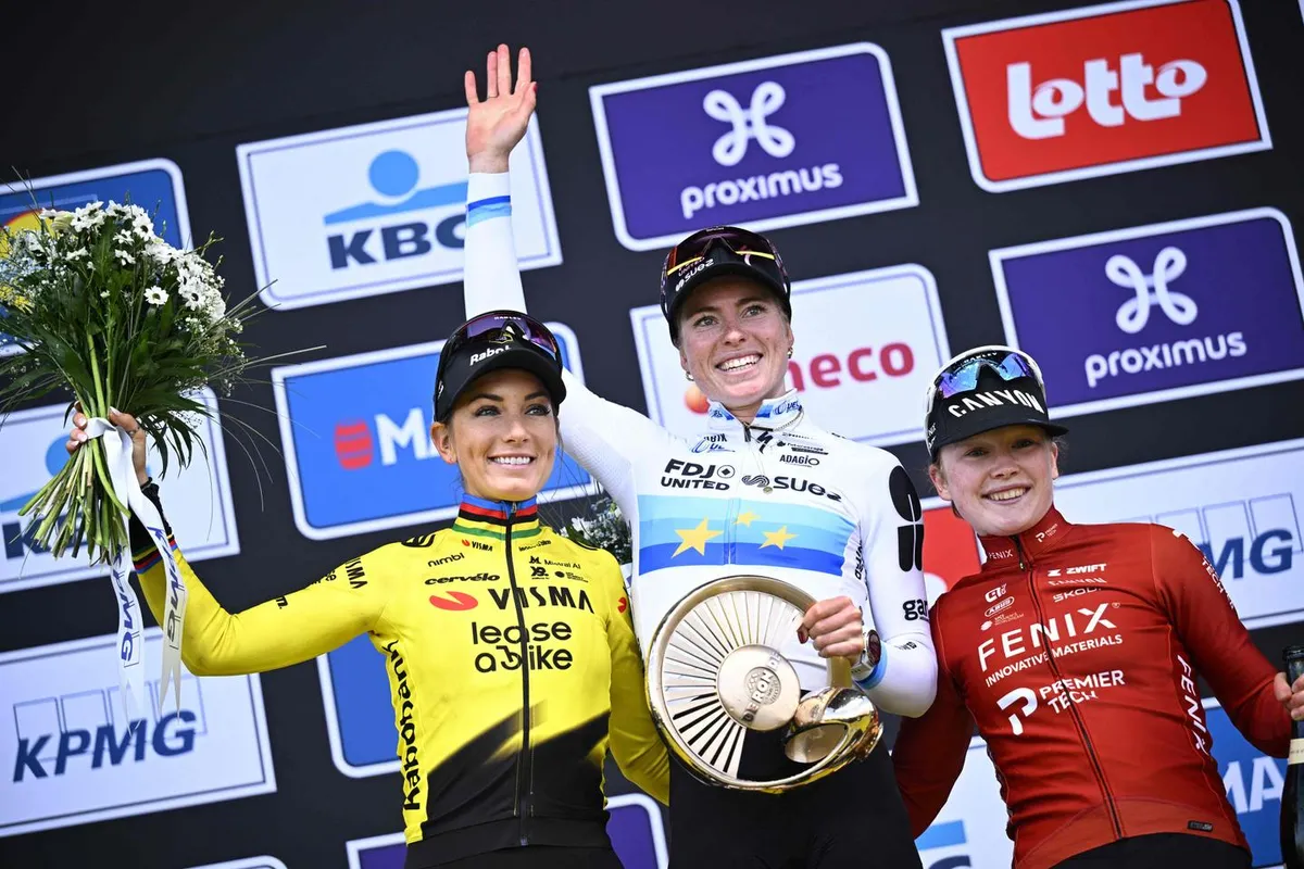 Pauline Ferrand-Prévot termine deuxième du Tour des Flandres derrière Demi Vollering