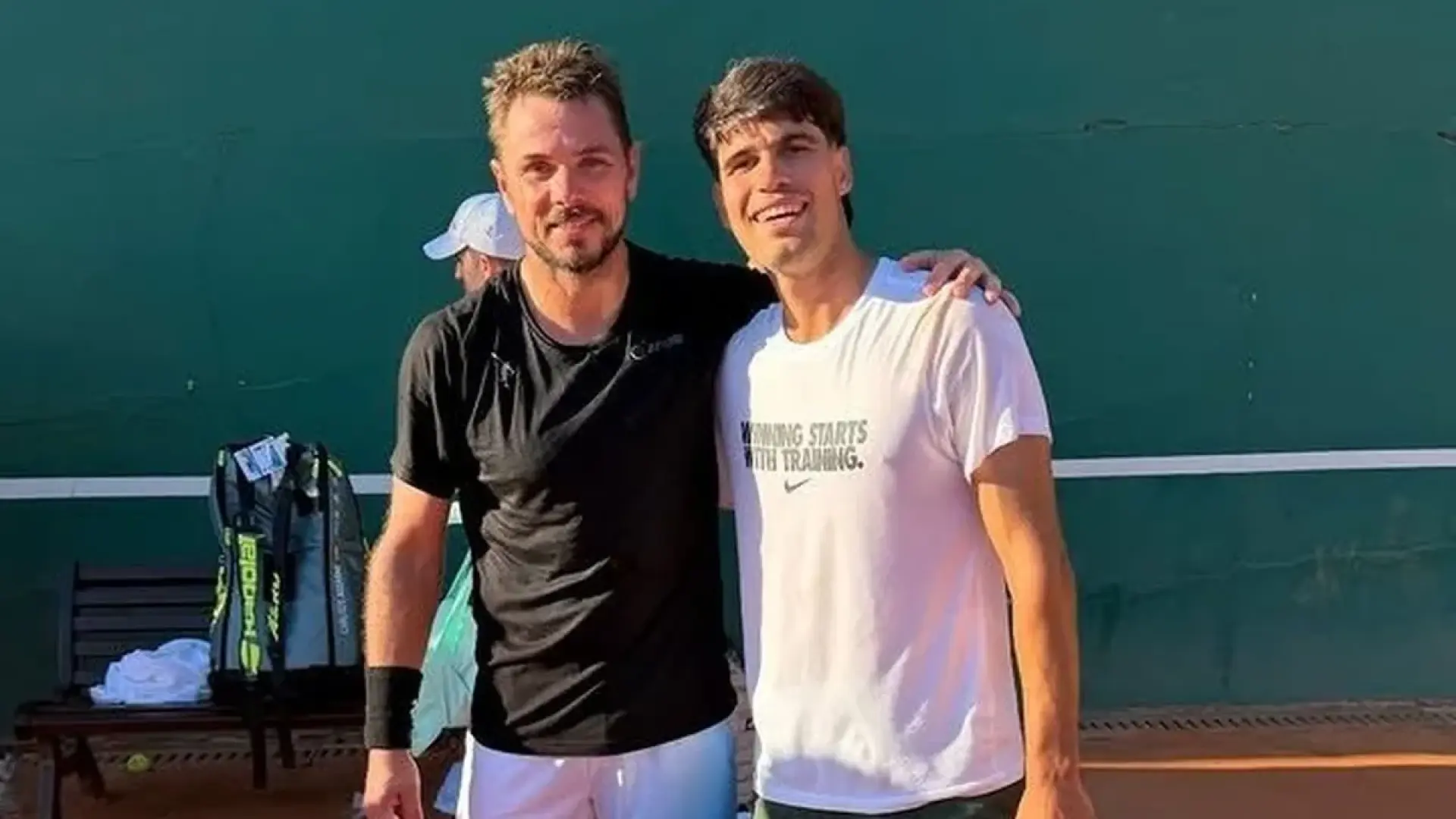 
         Stan Wawrinka, sobre Alcaraz: "Está llevando el tenis a otra dimensión, sería mágico enfrentarme a él" 
    