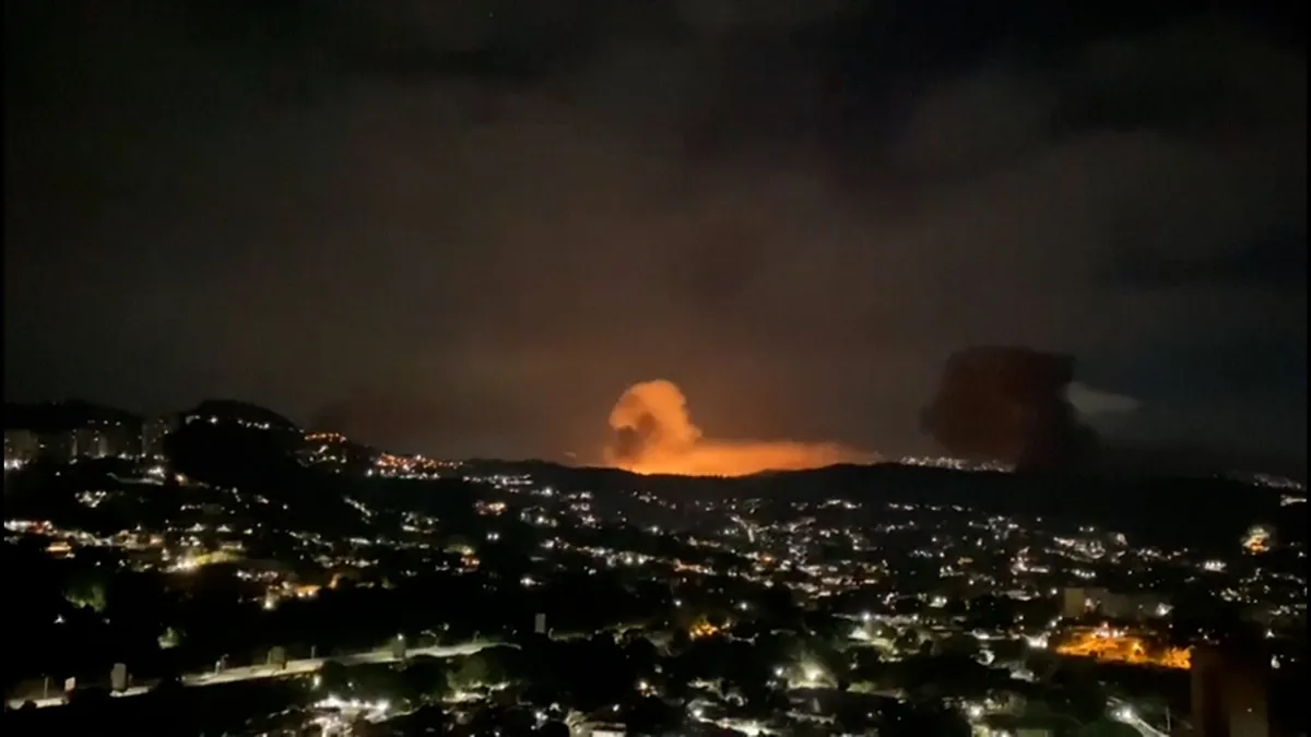 Venezuelan journalist describes moment of ‘targeted airstrikes’