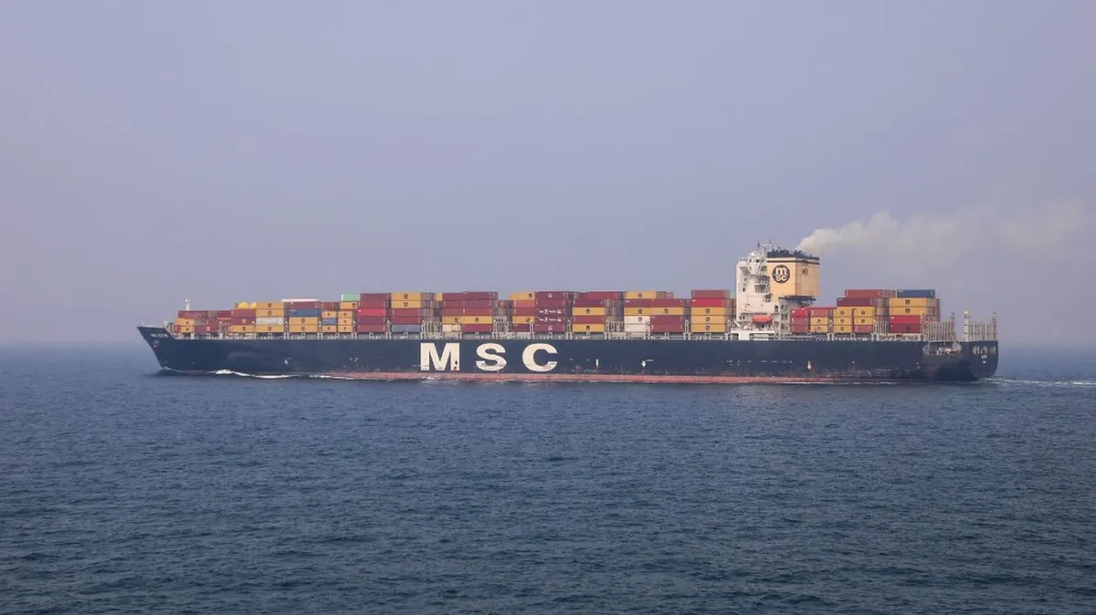 Guerre au Moyen-Orient : le trafic maritime double au cap de Bonne-Espérance, en Afrique du Sud, "jusqu’à 150 navires par jour"