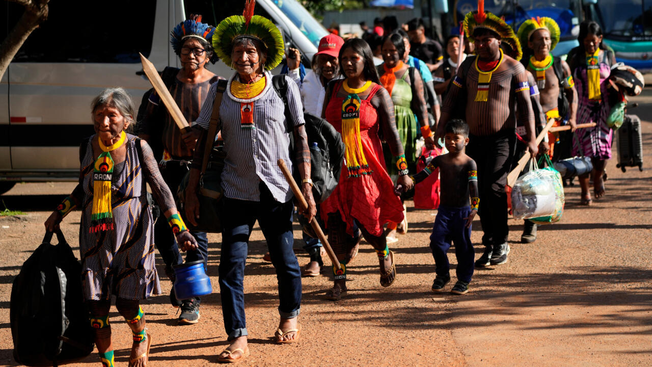 Les peuples autochtones brésiliens réunis à Brasilia pour la reconnaissance des terres ancestrales