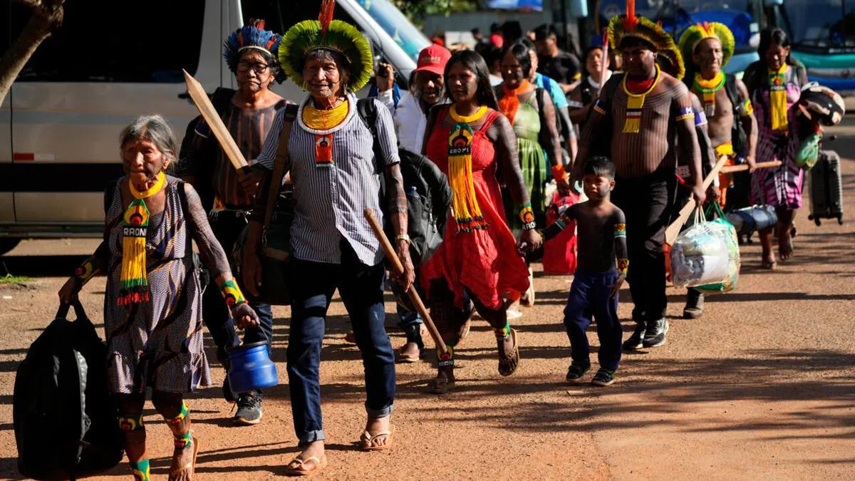 Les peuples autochtones brésiliens réunis à Brasilia pour la reconnaissance des terres ancestrales