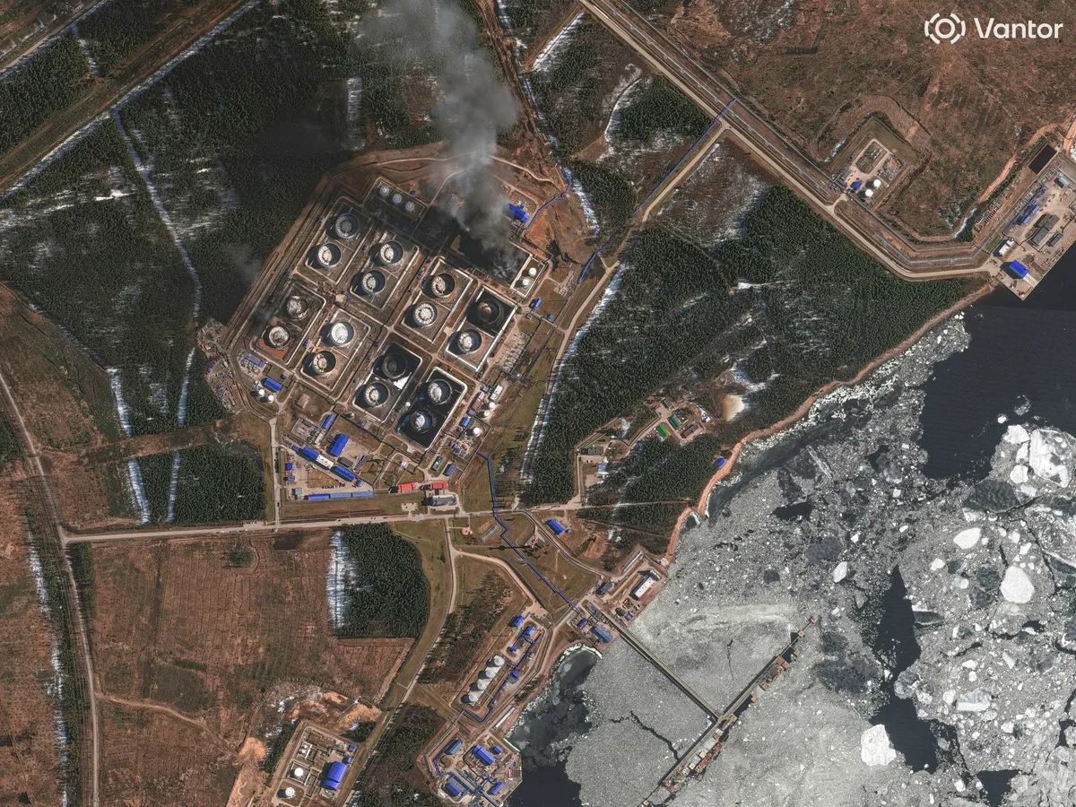 ‘Smell’ of war comes to St Petersburg as Ukraine hammers Russian refineries