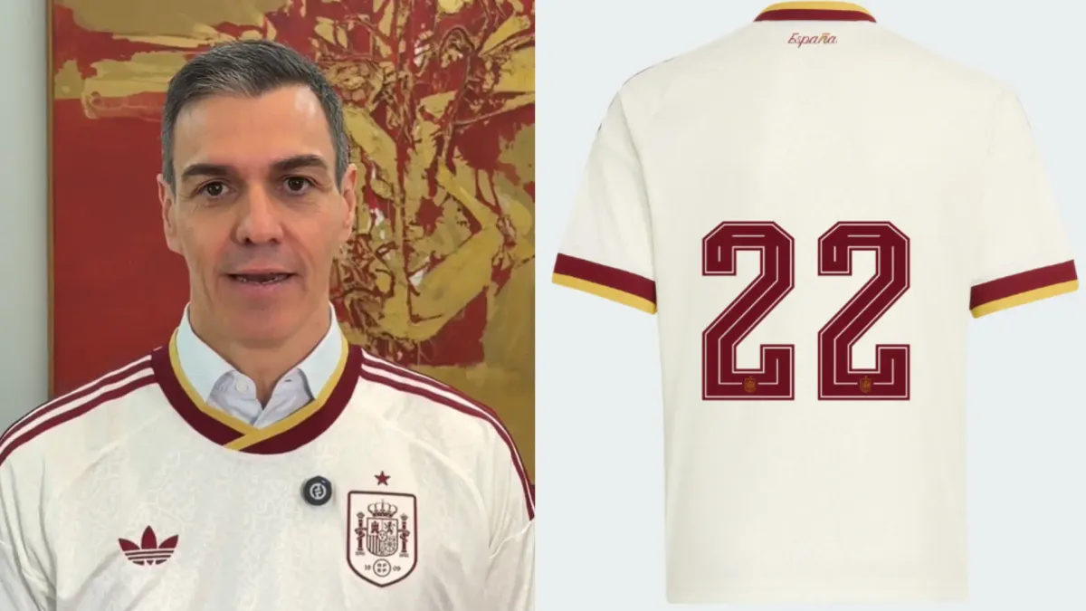La camiseta de la selección que lució Sánchez arrasa: agotada en la web y es casi imposible encontrarla