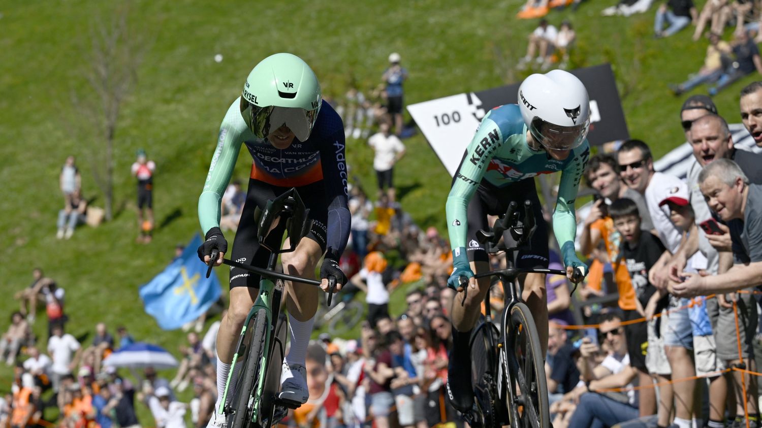 Cyclisme : Paul Seixas écrase le contre-la-montre inaugural du Tour du Pays basque devant Kévin Vauquelin et décroche sa première victoire en World Tour