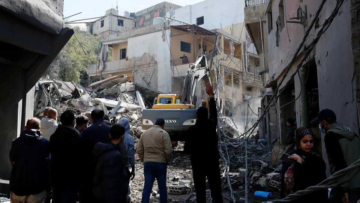 Tote und Verletzte bei israelischen Angriffen auf den Libanon