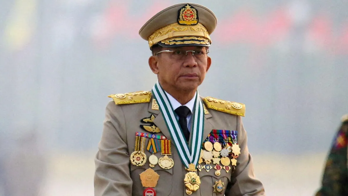 Birmanie: Min Aung Hlaing, un président-militaire en quête de légitimité