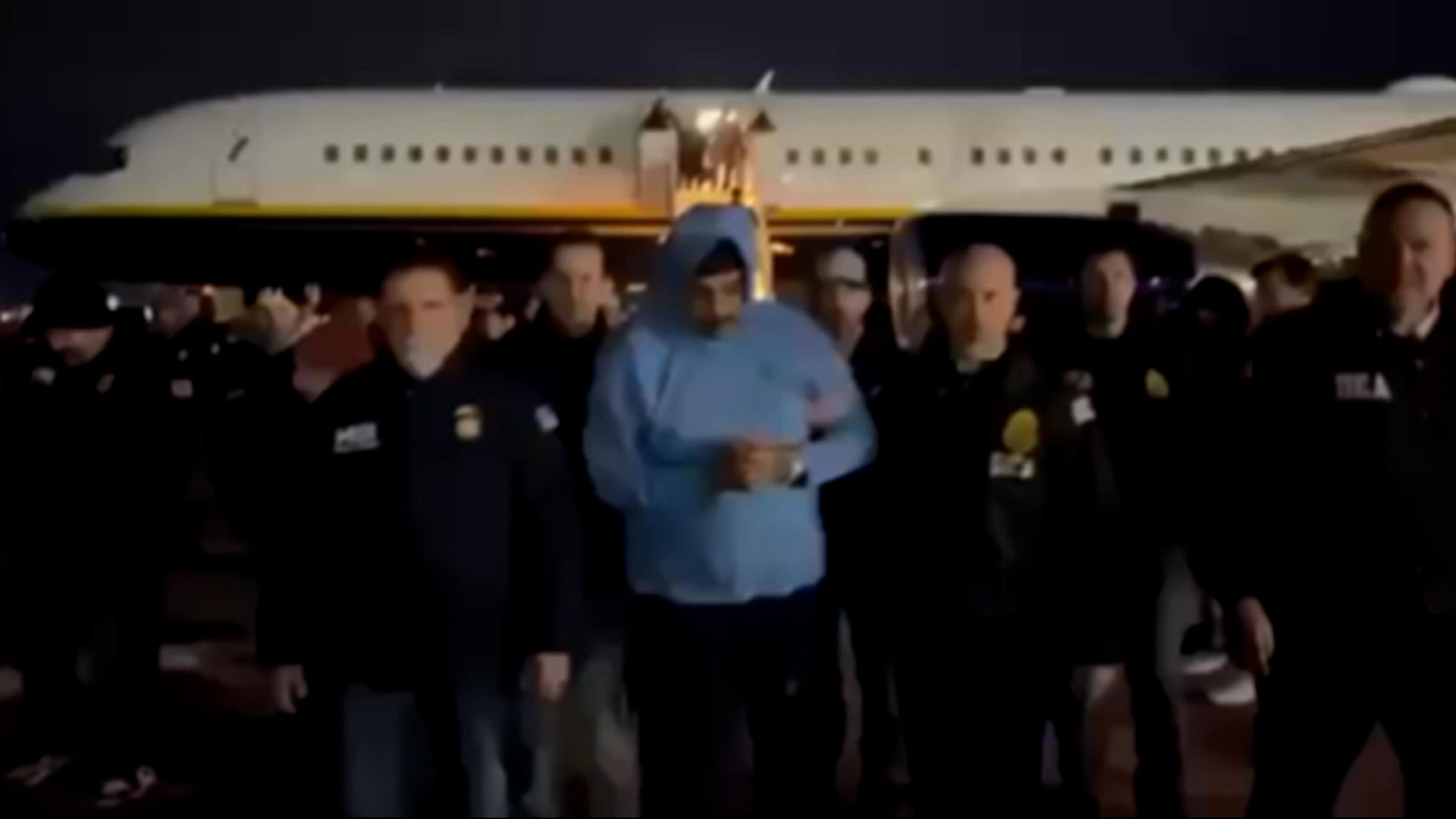 Video shows Venezuela’s President Maduro in US custody