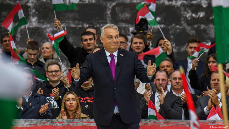 Hungary: Orban, Magyar rally supporters on Memorial Day