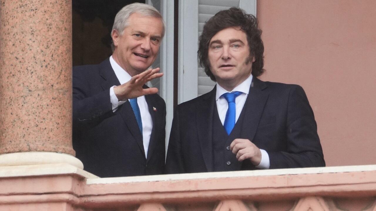 Le président argentin Milei et son allié chilien Kast entendent intensifier leurs liens