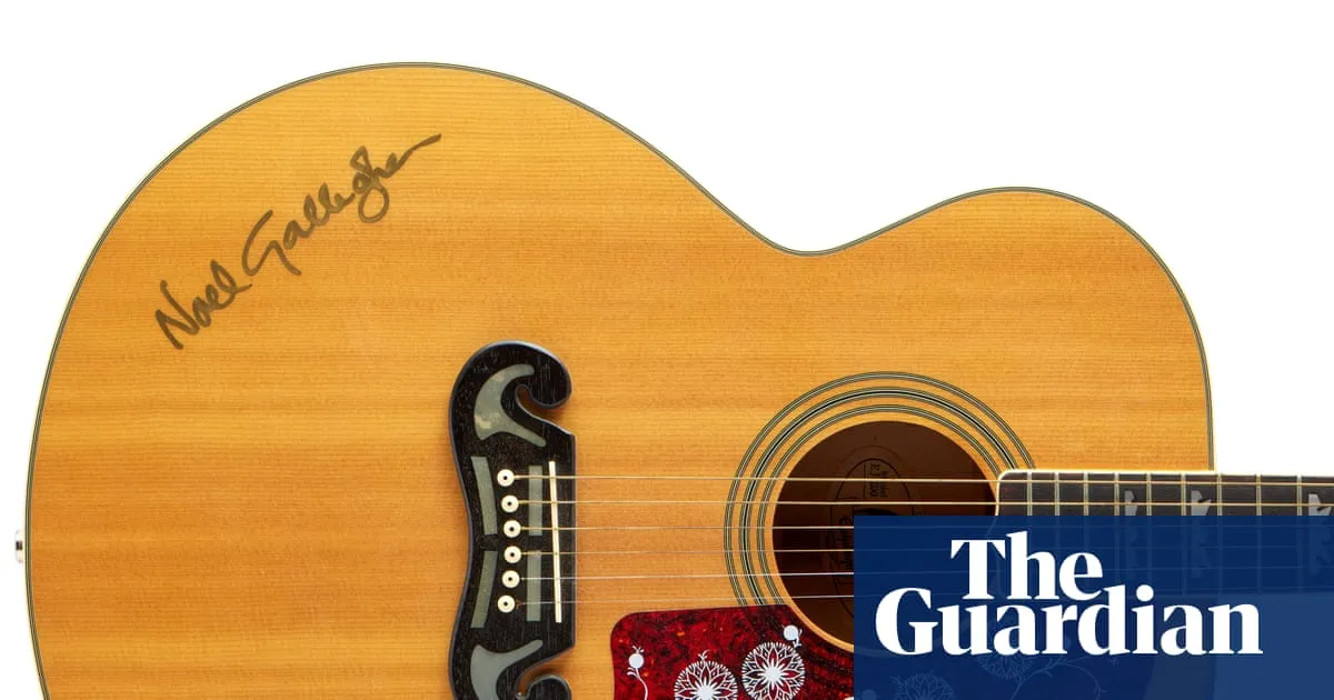 Some might pay: Noel Gallagher guitar used to write Oasis’s second album to be auctioned
