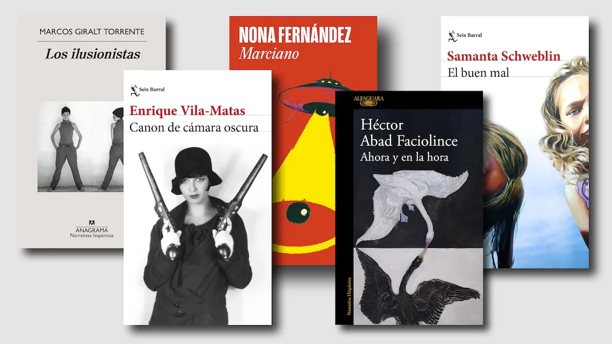 Las cinco obras que pueden ganar  el millón de euros del primer Premio Aena de Narrativa