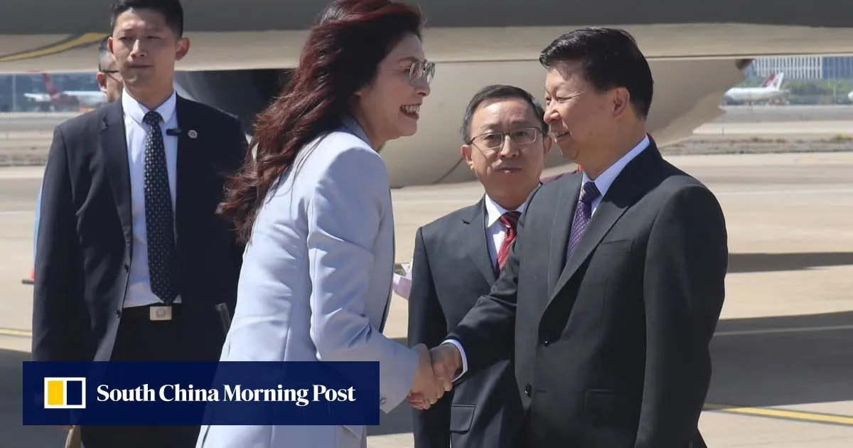 Taiwanese opposition leader Cheng Li-wun begins ‘journey of peace’ in Shanghai