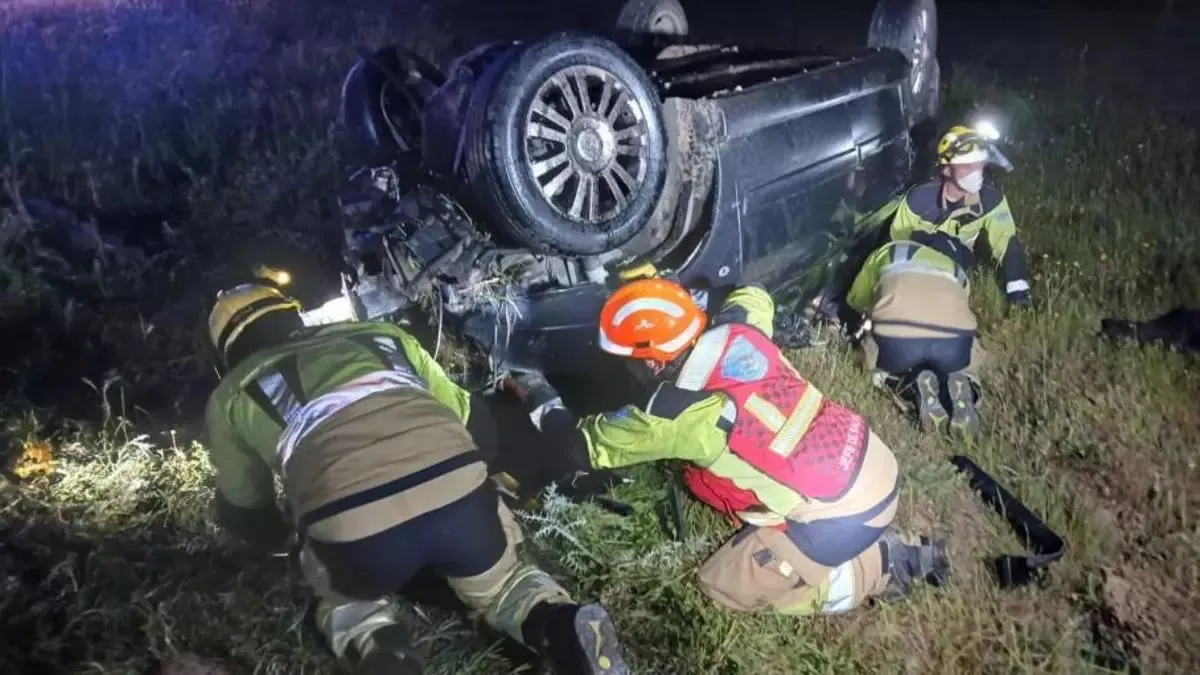 Tres personas fallecidas y una herida de gravedad tras un choque entre dos vehículos en Cáceres