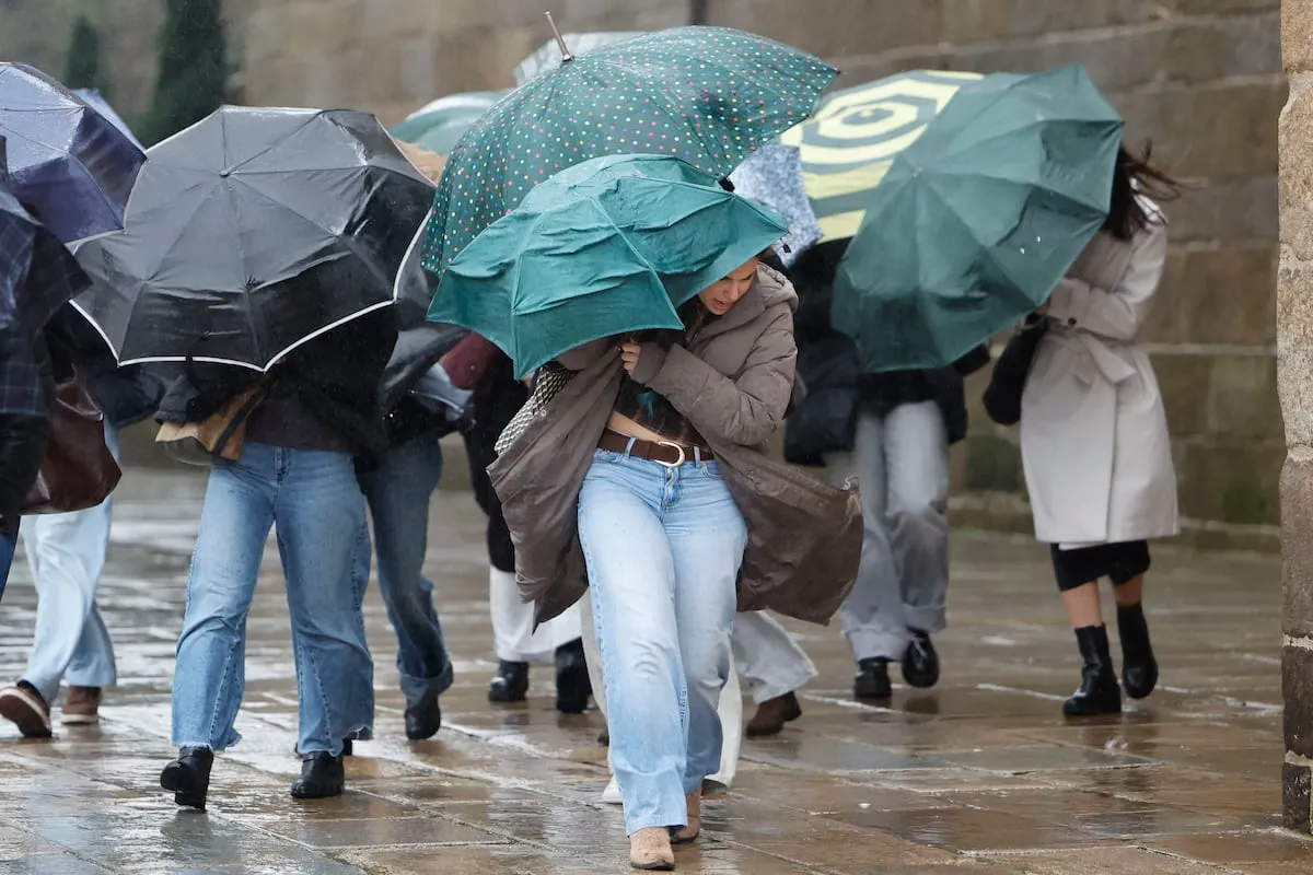 Una borrasca provoca tormentas fuertes en el oeste peninsular
