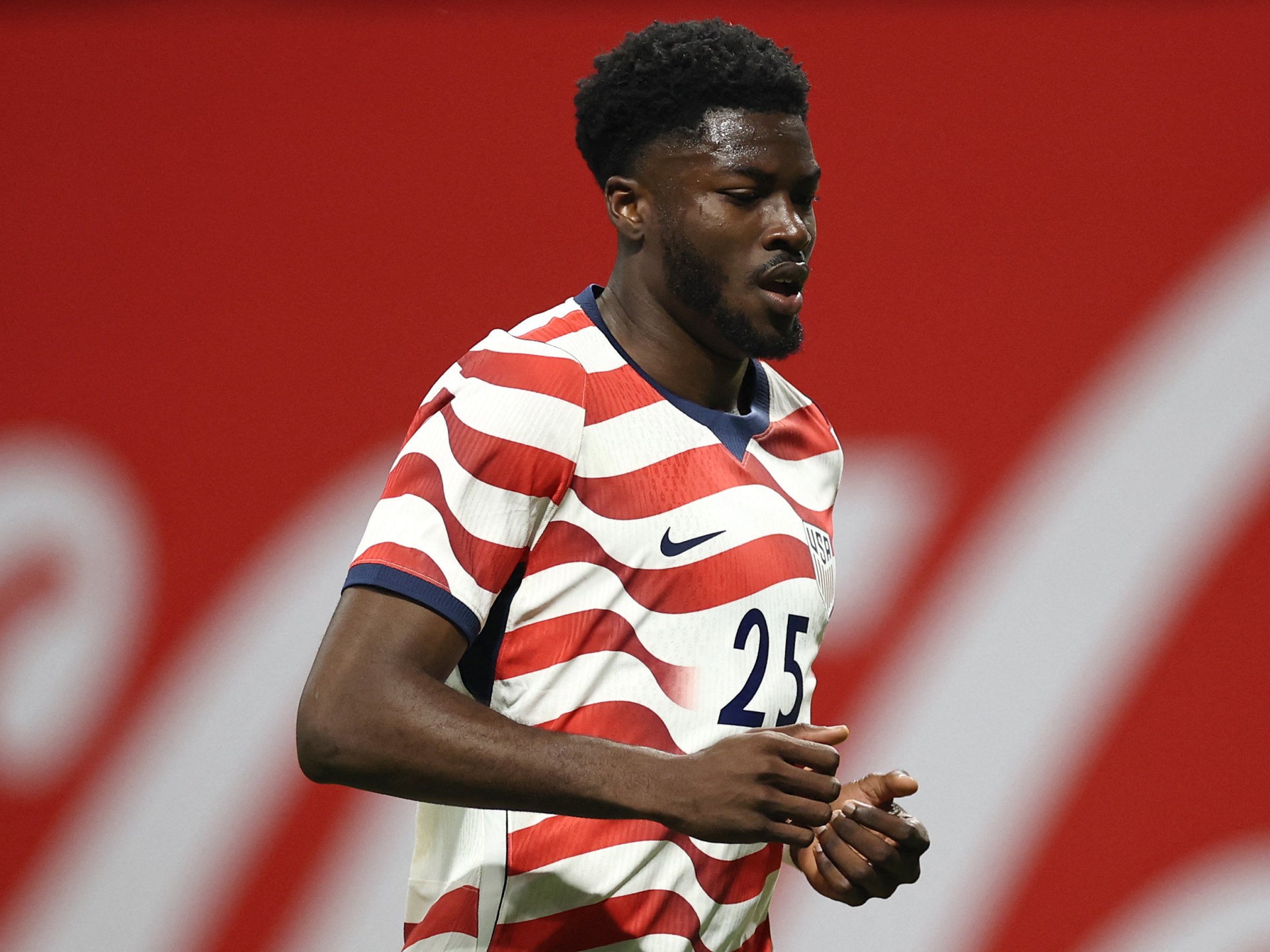 USA striker Patrick Agyemang’s World Cup in doubt after stretcher exit