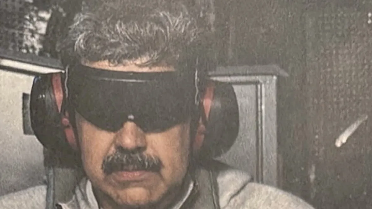 Photo of Maduro bound and blindfolded posted by Trump sparks condemnation