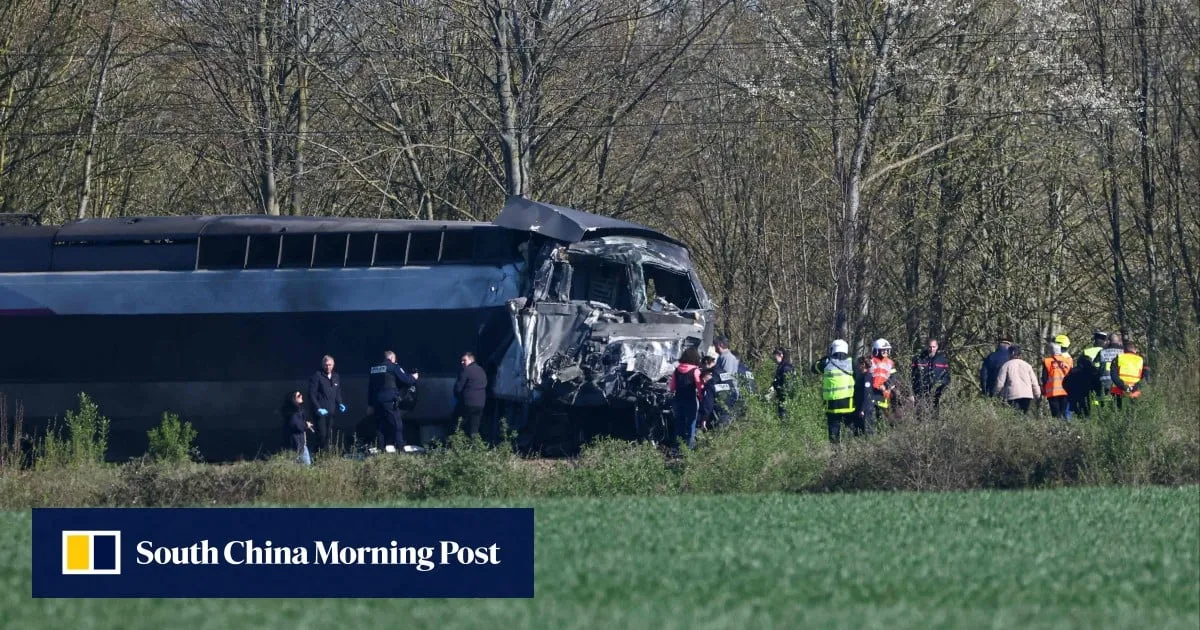 France high-speed rail collides with truck, killing train driver