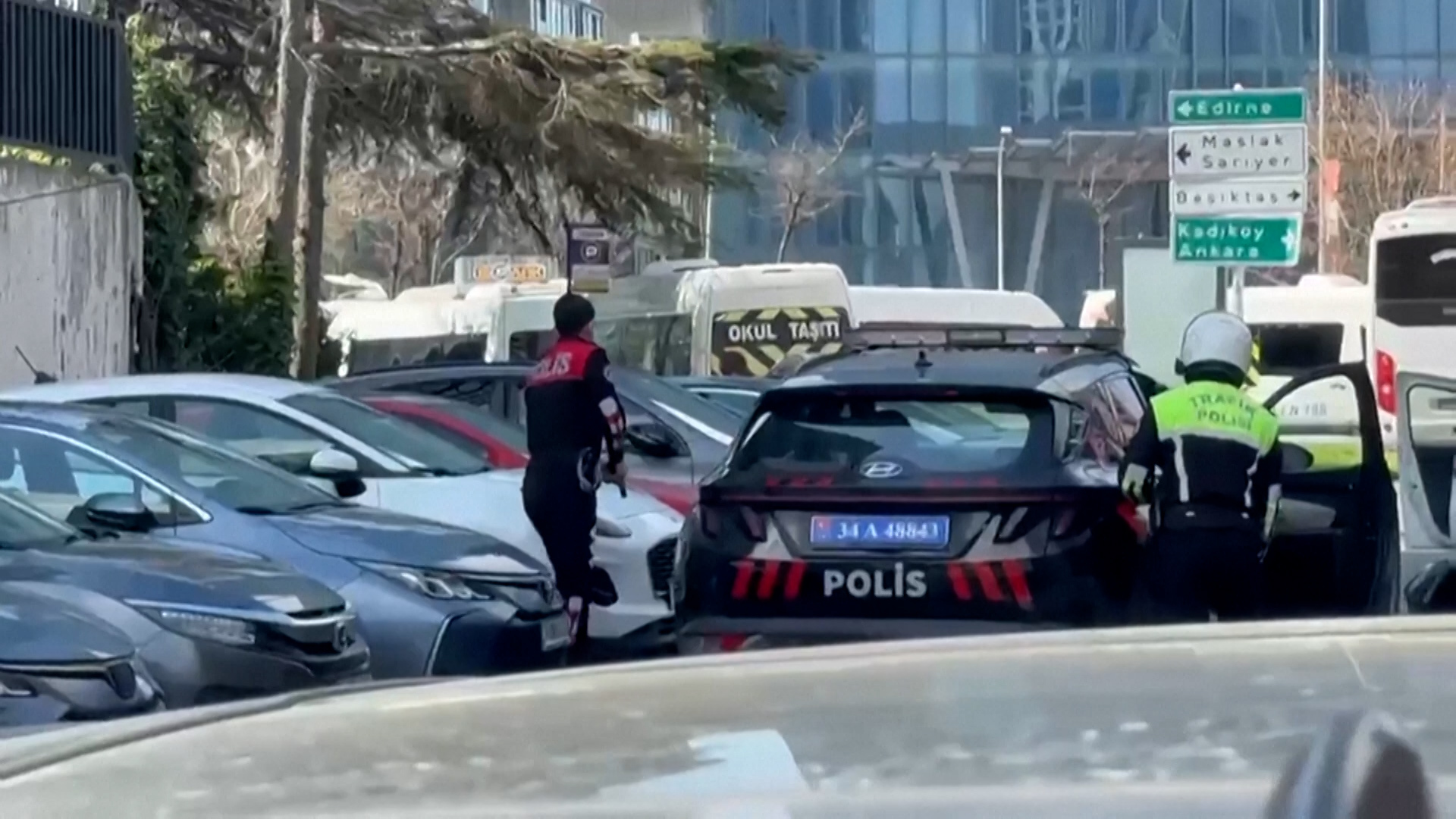 Videos capture shooting near Israeli consulate in Istanbul