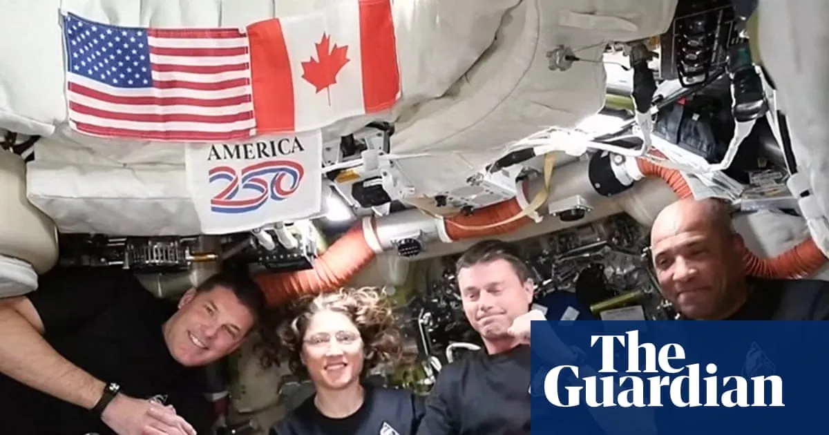 Trump tells Artemis II crew he saved Nasa despite trying to slash agency’s budget