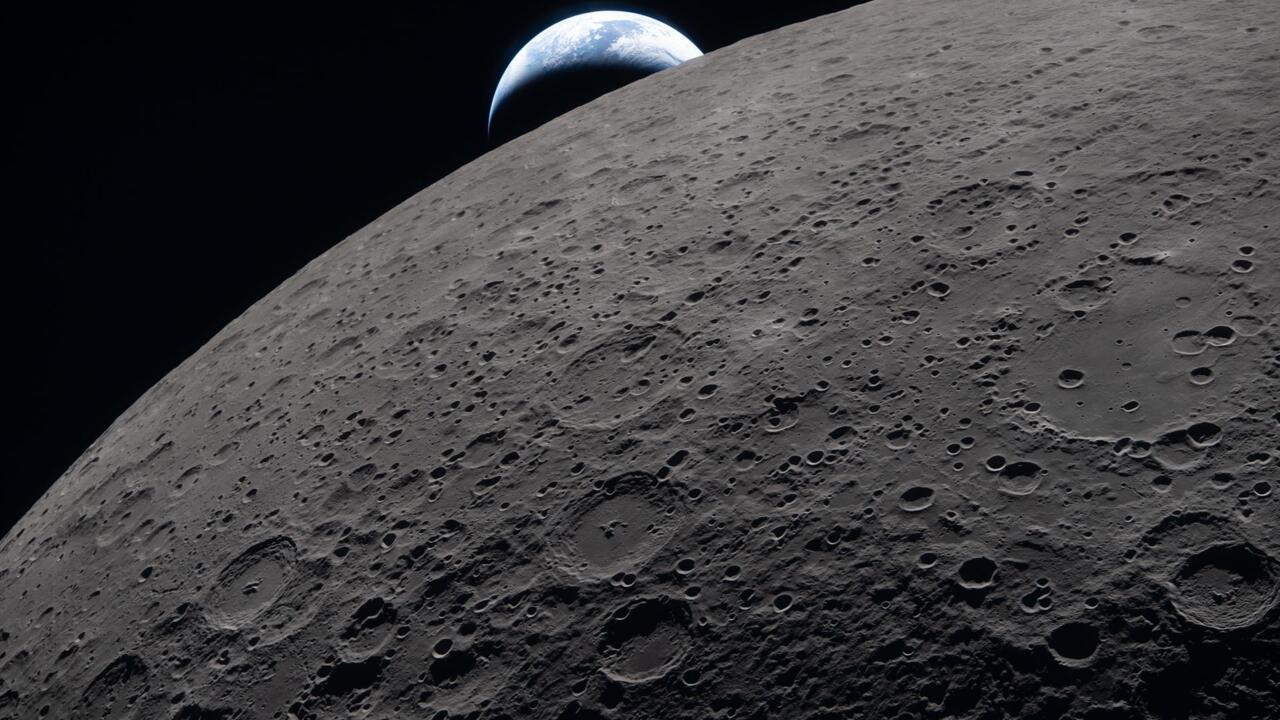 Artemis II: la Nasa partage la photographie d'un coucher de Terre derrière la Lune